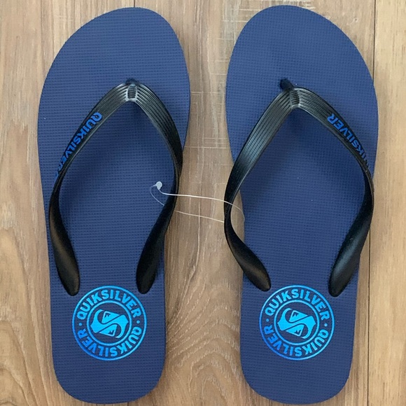 Quicksilver Men’s Flip Flops. Size 10 NEW - Picture 1 of 1